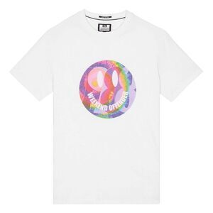Weekend Offender Mens Shoom Graphic T-Shirt / White